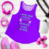 And She Lifted Happily Ever After Women's Racerback Tank