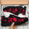 Pit Hearts Sneakers Black Soles