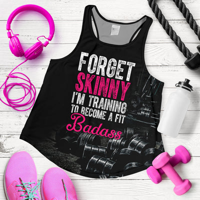 Forget Skinny Women's Racerback Tank