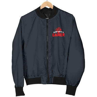 Sleep With A Gamer Men's Bomber Jacket