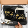 Hair Life Womens Faux Fur Leather Boots