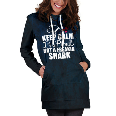 Not A Freaking Shark Hoodie Dress