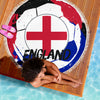 England Soccer Beach Blanket