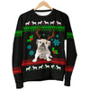 Reindeer Bull Women's Ugly Xmas Sweater - bulldog bestseller