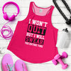 I Will Swear The Entire Time Women's Racerback Tank