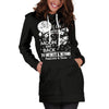 Love My Fireman To The Moon and Back Hoodie Dress