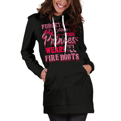 This Princess Wears Fire Boots Hoodie Dress