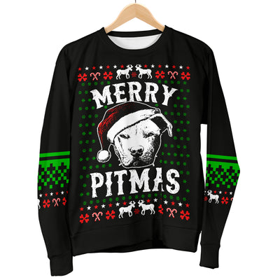 Merry Pitmas Men's Ugly Xmas Sweater