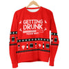 Getting Drunk Women's Ugly Xmas Sweater