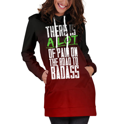 A Lot Of Pain Hoodie Dress