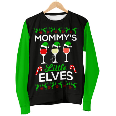 Mommy's Little Elves Ugly Xmas Sweater