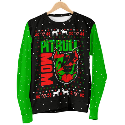 Pit Bull Mom Ugly Xmas Sweater