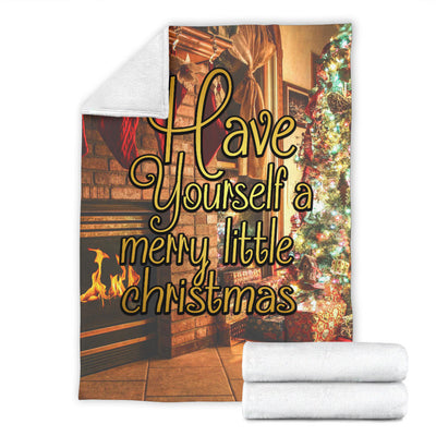 Have Yourself A Merry Little Christmas Premium Blanket