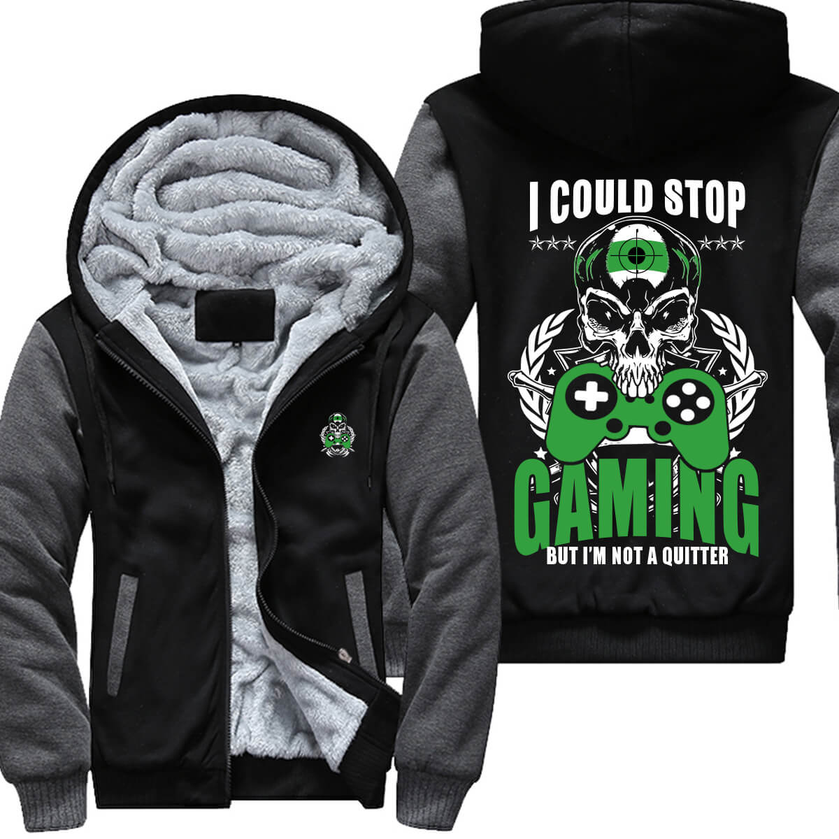 I am a Gamer not Quitter Gaming Jacket