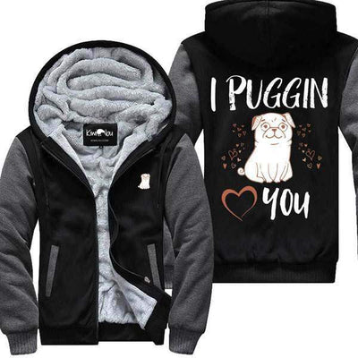 I Puggin Love You - Pug Jacket