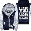I Hate This Place -Fitness Jacket