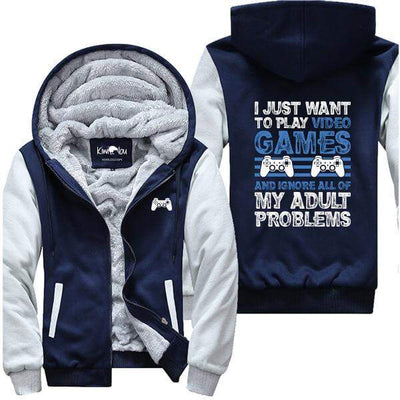 I Just Want to Play Video Games PS4 - Gamer Jacket