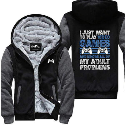 I Just Want to Play Video Games PS4 - Gamer Jacket