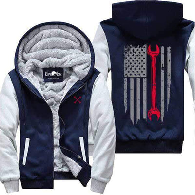 USA Flag- Mechanic Jacket
