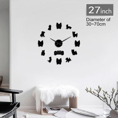 DIY Animals Home Wall Clock