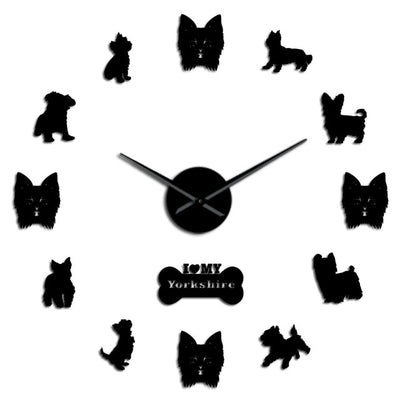 DIY Animals Home Wall Clock