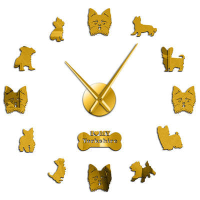 DIY Animals Home Wall Clock