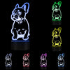 Custom French Bulldog 3D LED Night Light (Sitting V2)