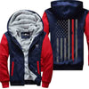 Firefighter Grunge Flag - Jacket